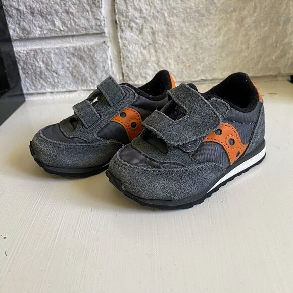 Saucony Jazz Hook & Loop Sneaker Baby Toddler Kids US 4 - Picture 1 of 7